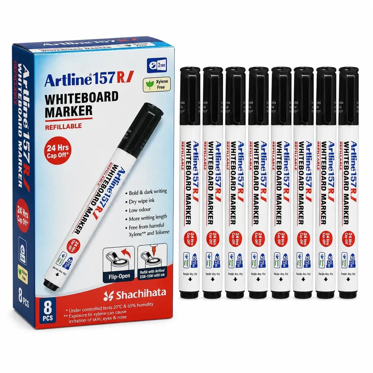 Artline EK 157 RI Whiteboard Marker (Pack of 10) preview 3