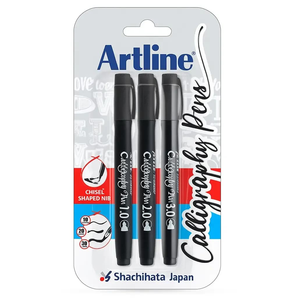 Ergoline Calligraphy Pen Set Of 3 preview 1