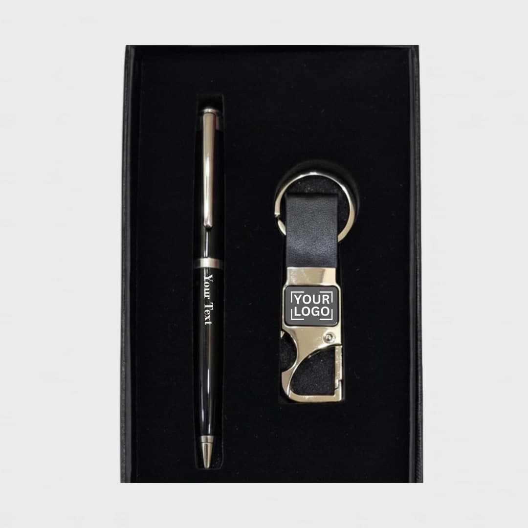 Stylish Keychain & Pen Set for Gifting